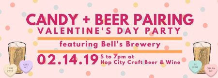 Candy & Beer Pairing at Hop City 