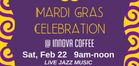 Innova Coffee Mardi Gras